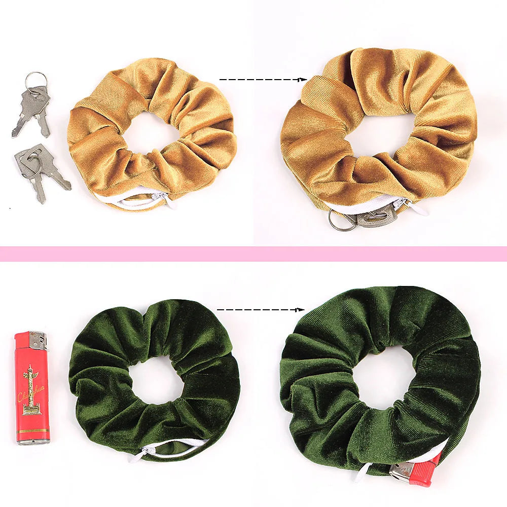 Hidden Hair Tie