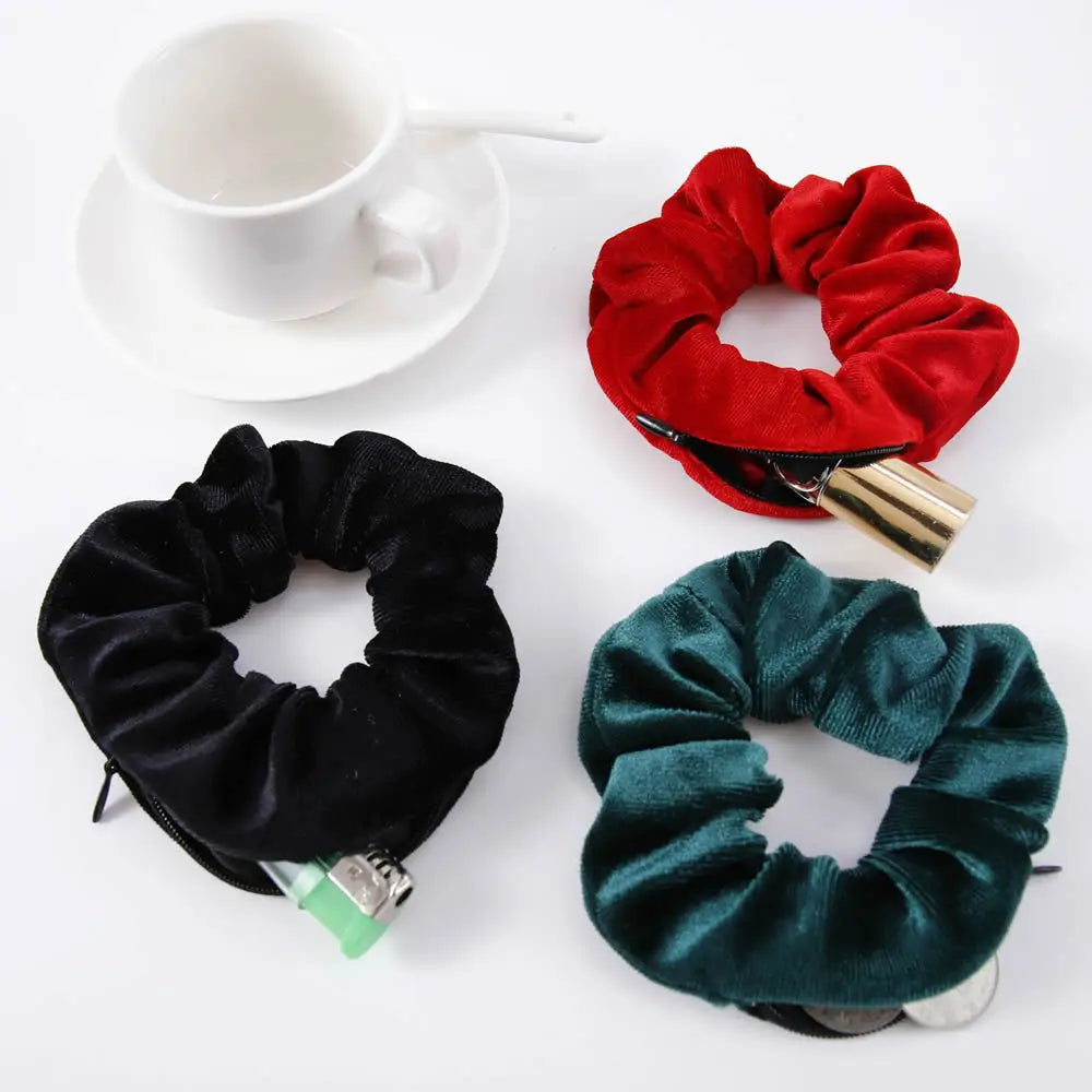 Hidden Hair Tie