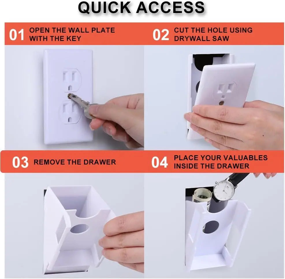 Hidden Wall Socket