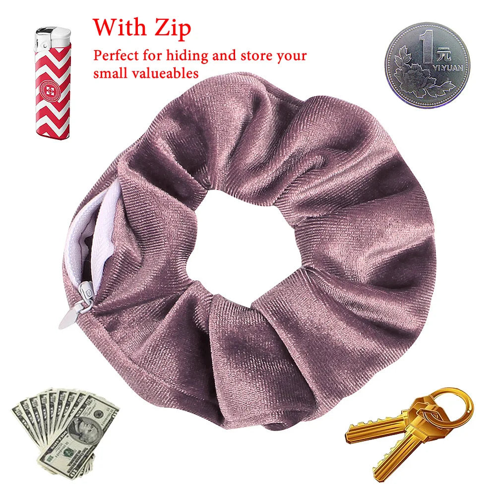 Hidden Hair Tie